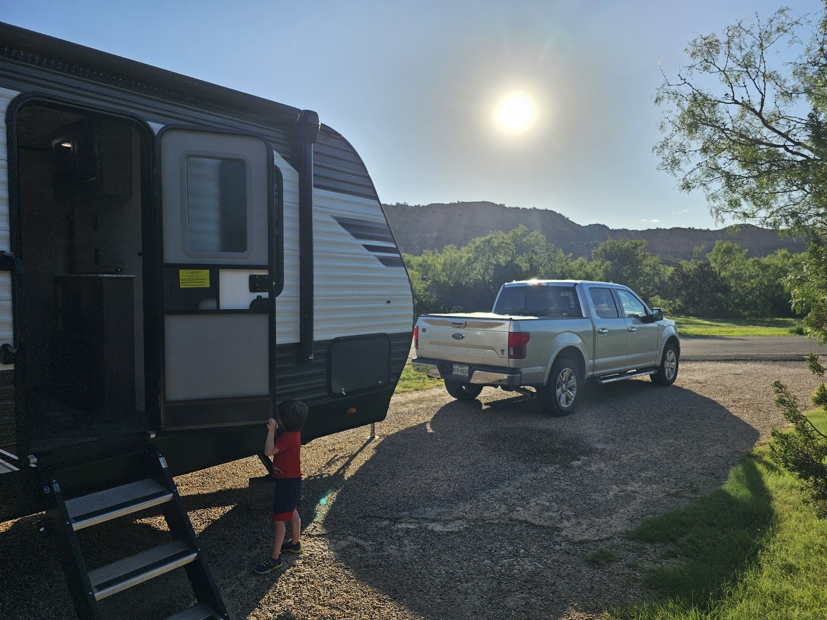 First Travel Trailer Adventure – Palo Duro Canyon